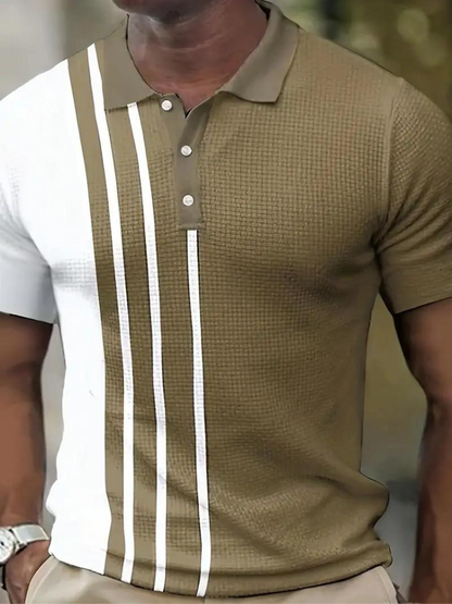 Modisches Polo T-Shirt Herren Kurzarm