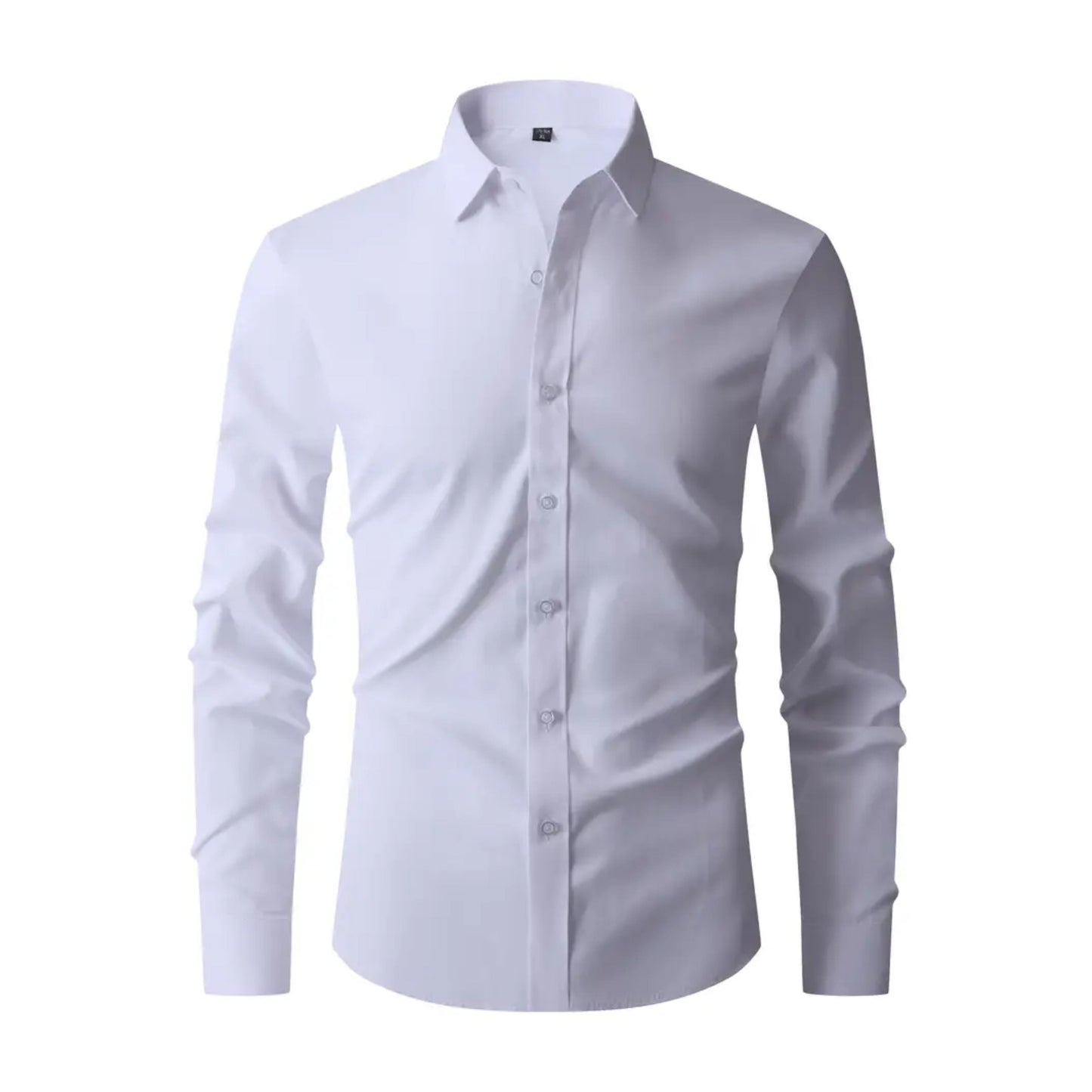 Herrenhemd Slim Fit Bügelfrei Knitterfrei - IdealeKleiden