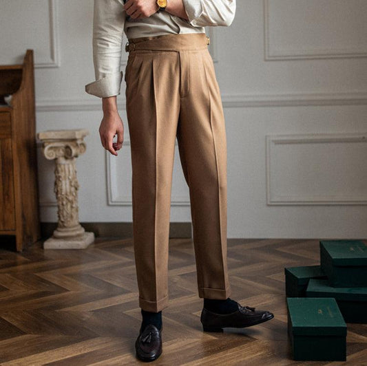 Bequeme Herrenhose Mit Verstellbarer Taille - IdealeKleiden