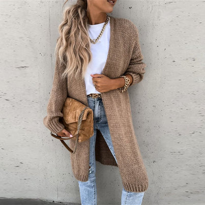 Herbst Strickjacke Damen Warm