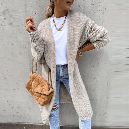 Herbst Strickjacke Damen Warm
