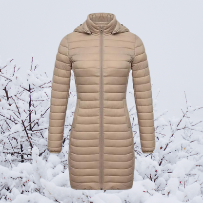 Langer Damen Wintermantel Warm & Elegant