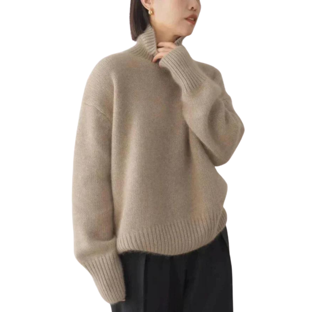 Stylischer Rollkragenpullover Freizeitmode Modern