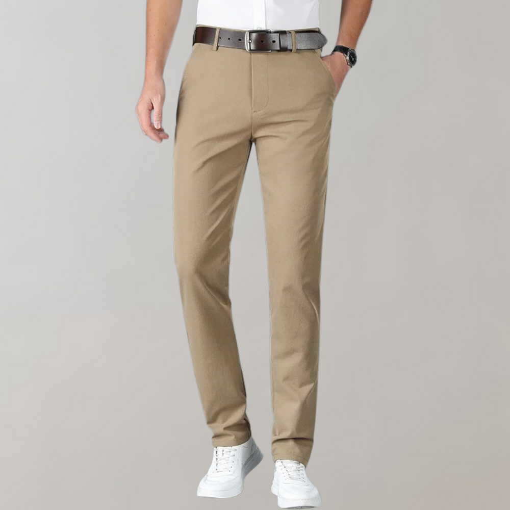 Modische Chinos Herren Slim Fit Baumwolle Elegant