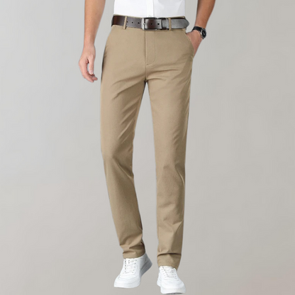 Modische Chinos Herren Slim Fit Baumwolle Elegant