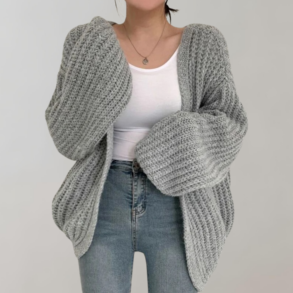 Damen Cardigan Bequem Elegant Perfekt für Den Alltag
