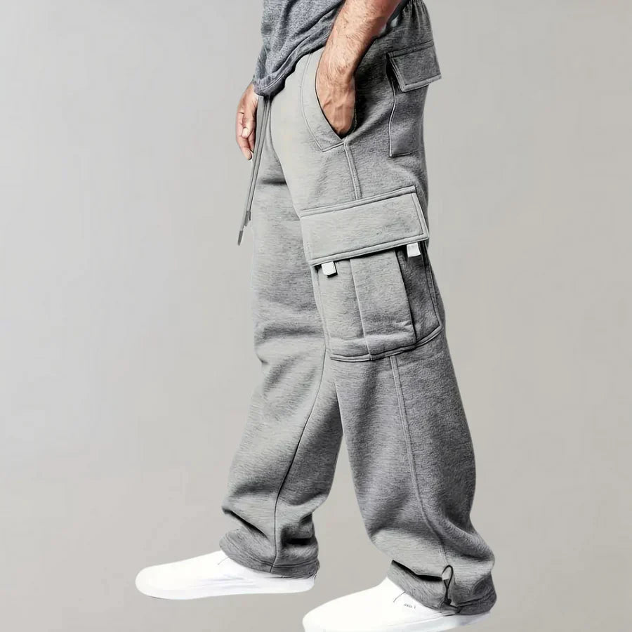 Herren Cargohose Modern Mit Vielen Taschen