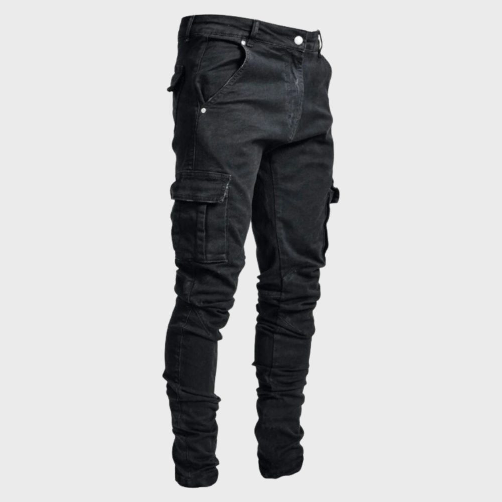 Herren Cargohose Bequem Sportlich - IdealeKleiden