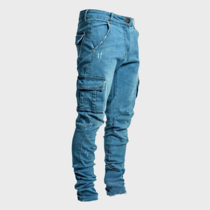 Herren Cargohose Bequem Sportlich