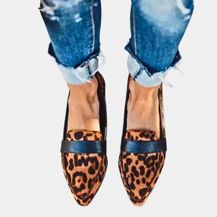 Damen Slipper Wildleder Braun