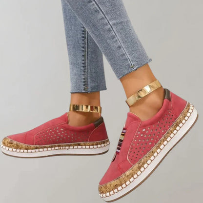 Damen Loafer Schuhe Leicht Bequem