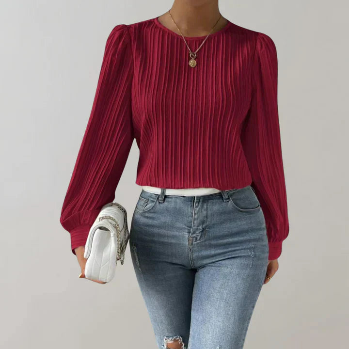 Elegante Damenbluse mit Stil