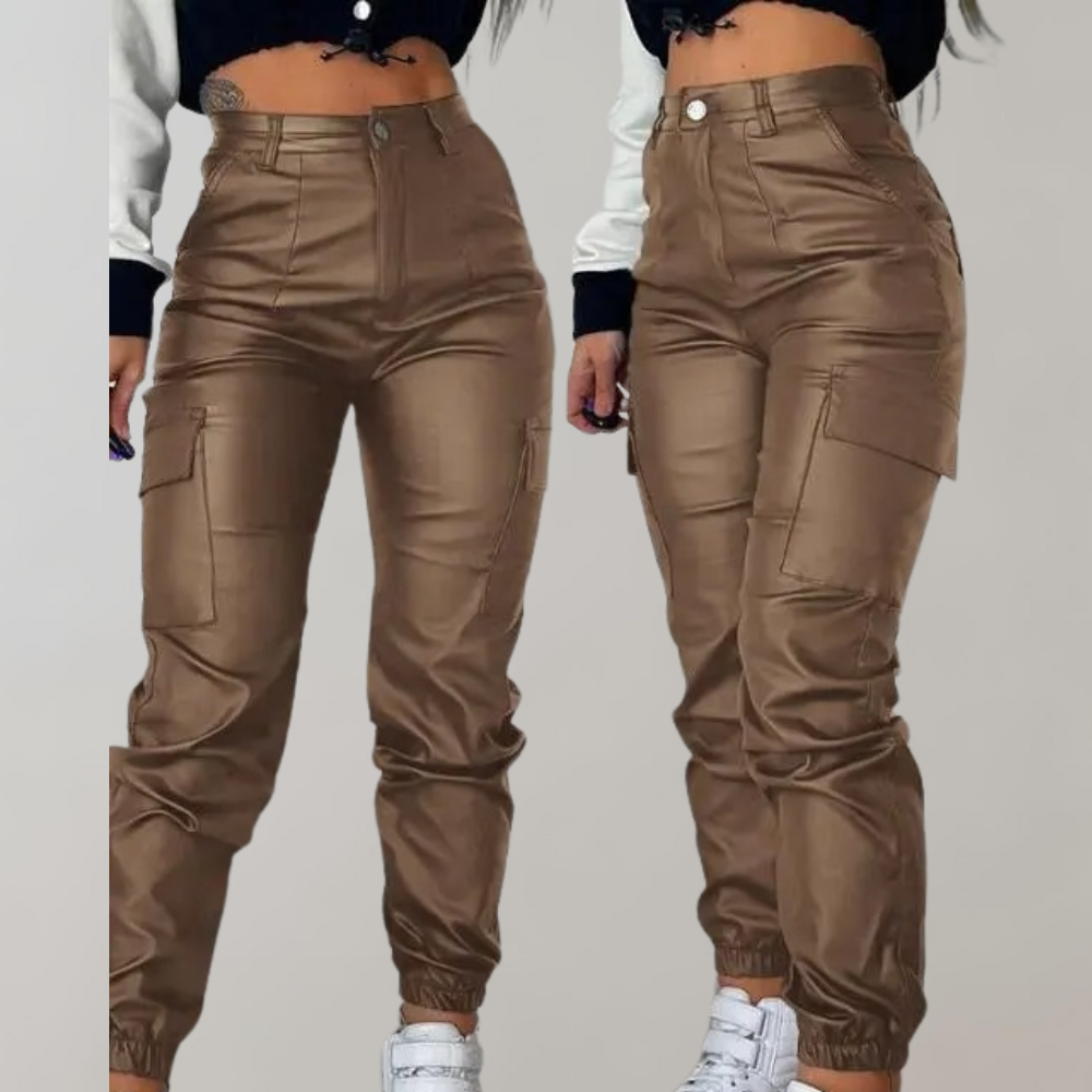 Damen Cargo-Hose Hochwertig Mit Vielen Taschen