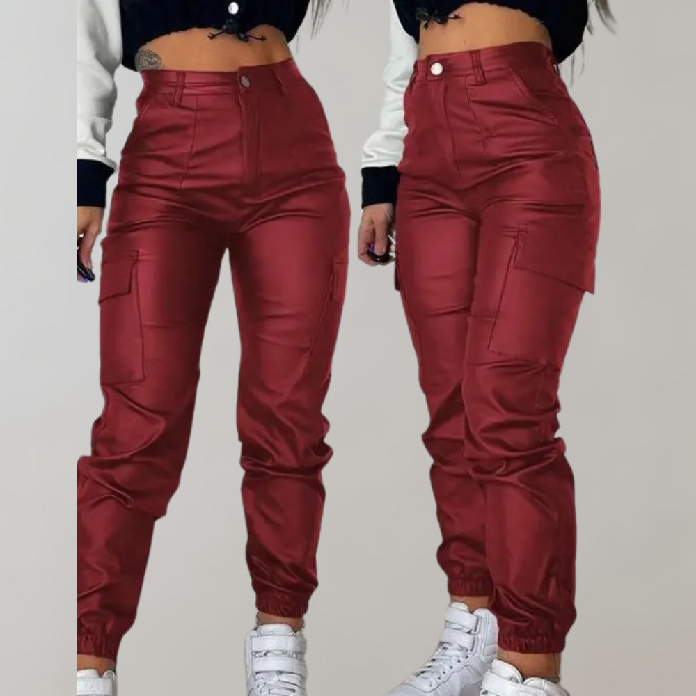 Damen Cargo-Hose Hochwertig Mit Vielen Taschen