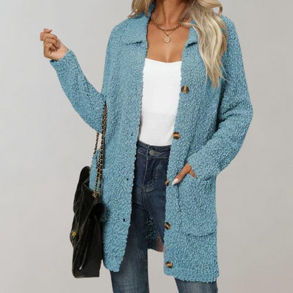 Damen Cardigan Bequem Elegantes Design