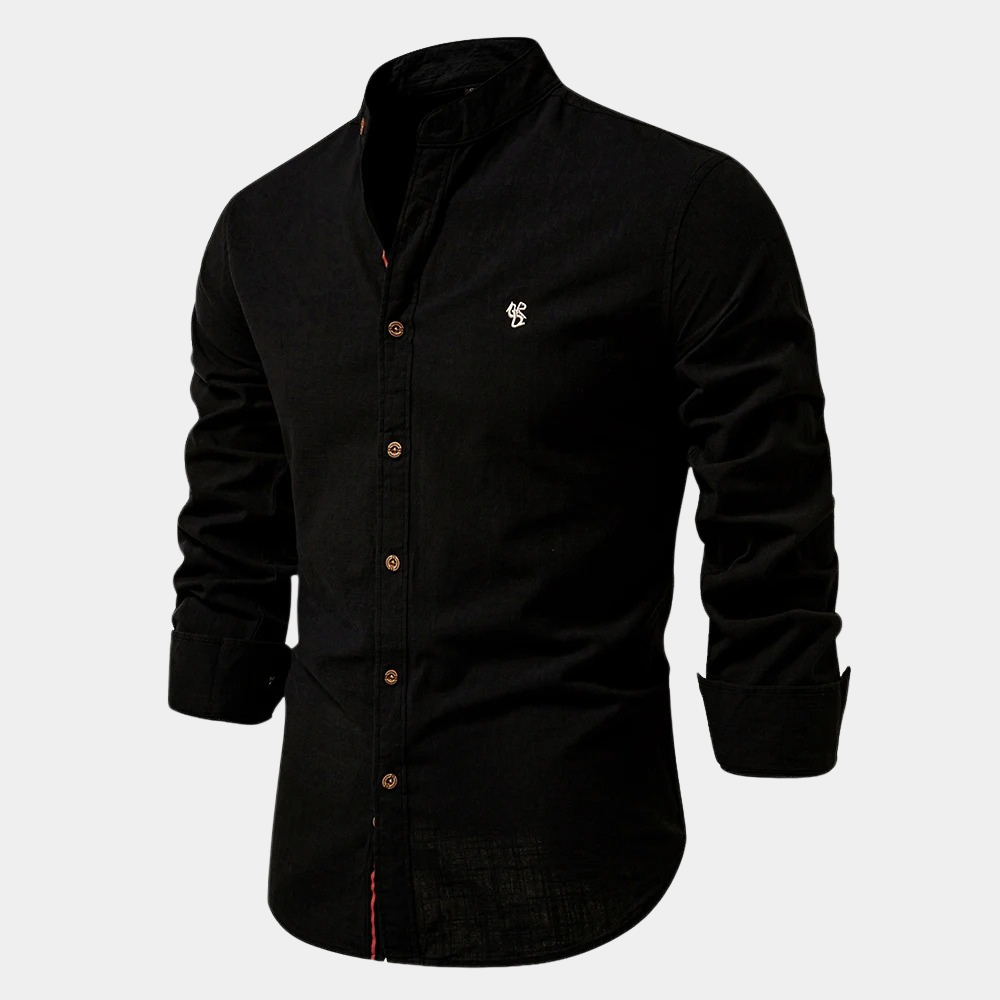 Elegante Slim-Fit-Kleidung Atmungsaktiv Stehkragen
