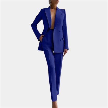 Damen Business-Anzug Modern Doppelknöpfe