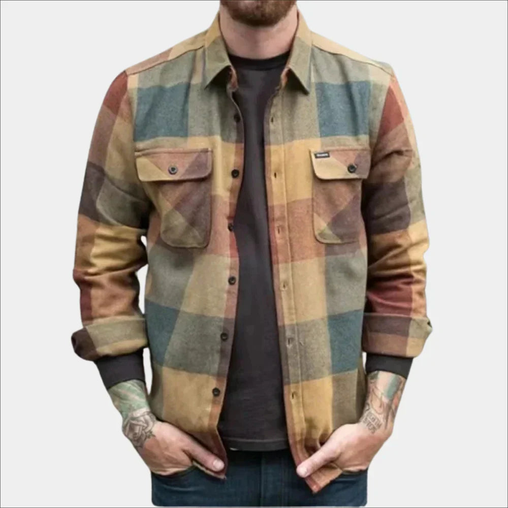 Laurin - Bequemes Herrenshirt Warm & Komfortabel