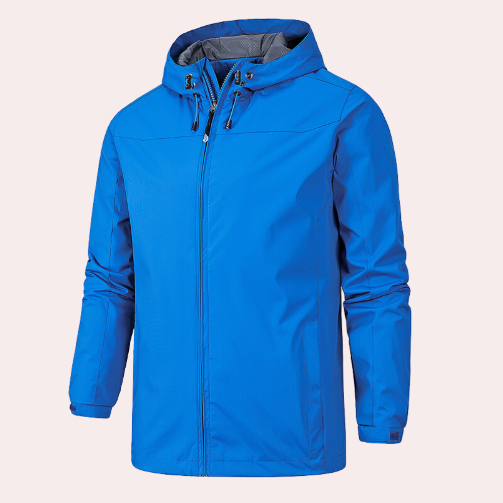 Herren Windbreaker Kapuzenjacke Wasserfest Modern