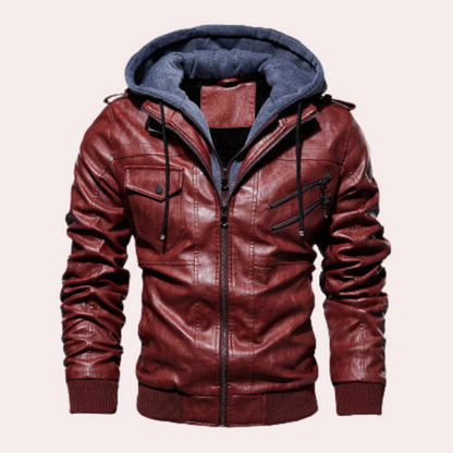 Herren Parka Jacke Modern Kapuze