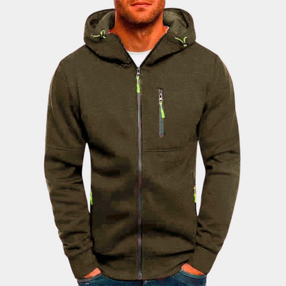 Lässiger Herren Hoodie Reißverschluss Modell