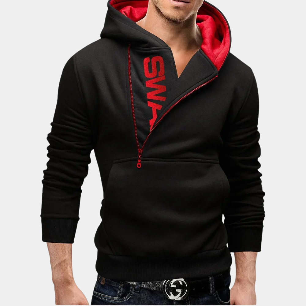 Stylischer Herren-Hoodie Reißverschluss Trendy Design