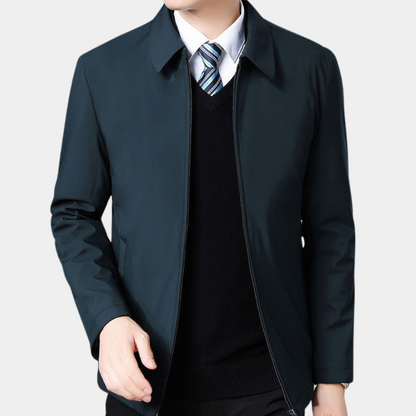 Herren Übergangsjacke Reißverschluss Klassiker