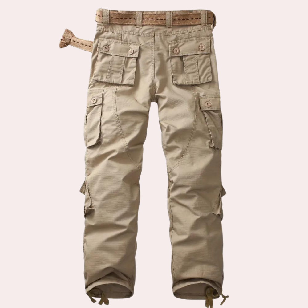 Elegante Herren Cargohose Modern SlimFit