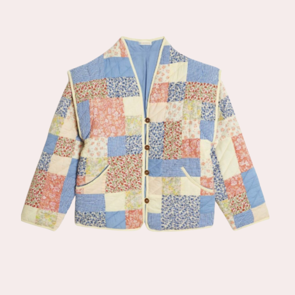 Herbstliche Damenjacke Farbenfroh & Stylish