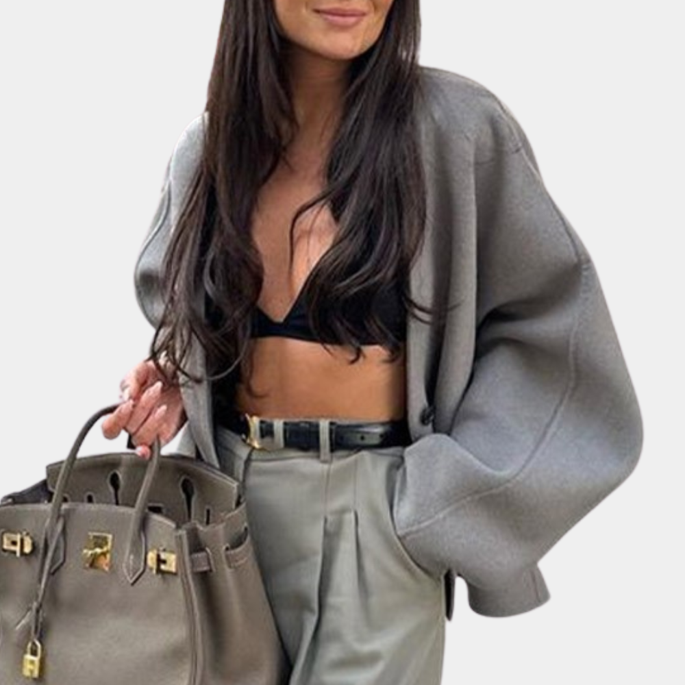 Stilvolle Damenjacke Herbst Mode