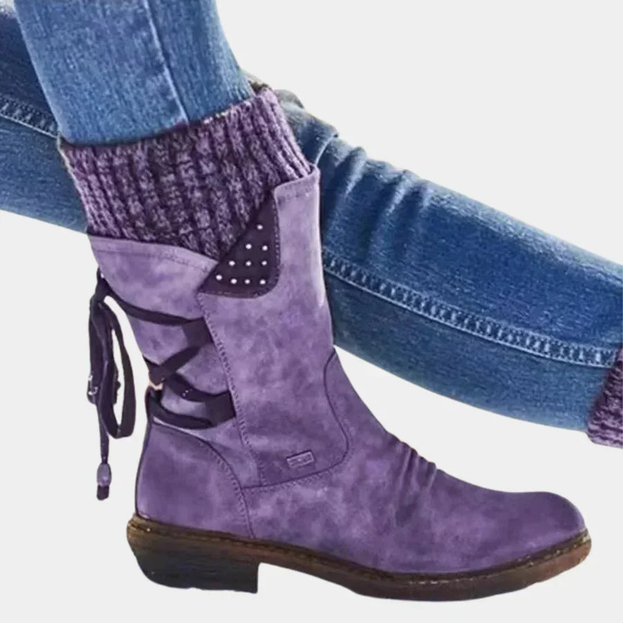Modische Damen-Schneestiefel Elegant Winter