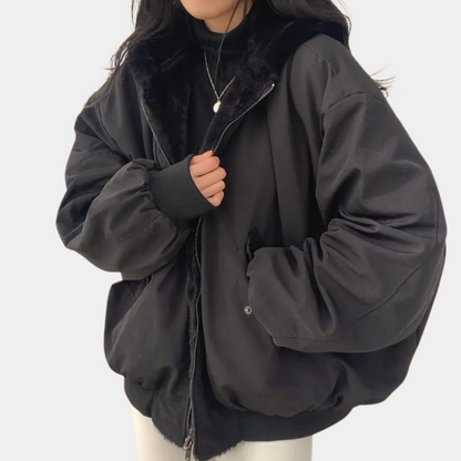 Bequeme Casual-Jacke Entspannter Look