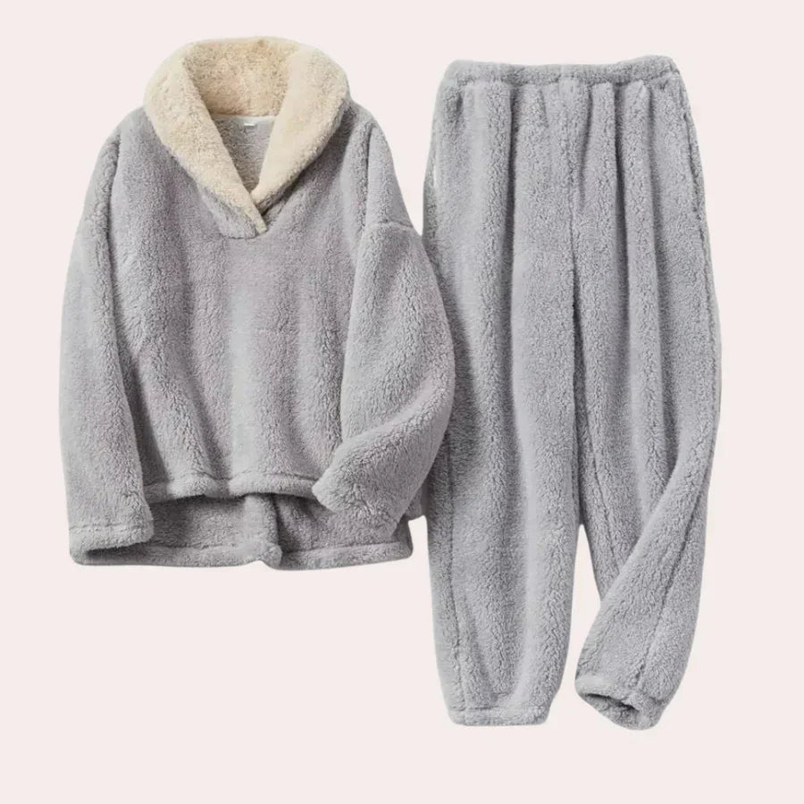 Damen Pyjama Set Weich & Bequem
