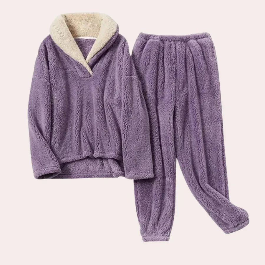 Damen Pyjama Set Weich &amp; Bequem