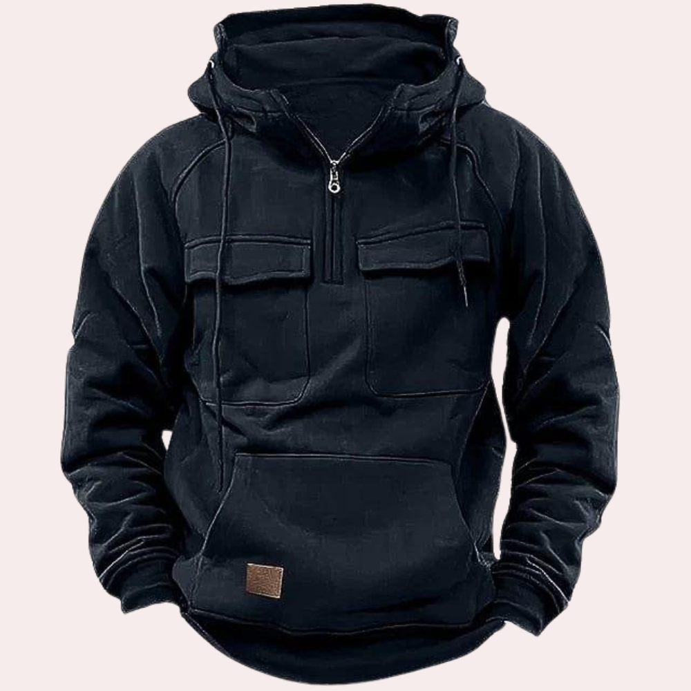 Herren Hoodie Winter Warm Elegant - IdealeKleiden