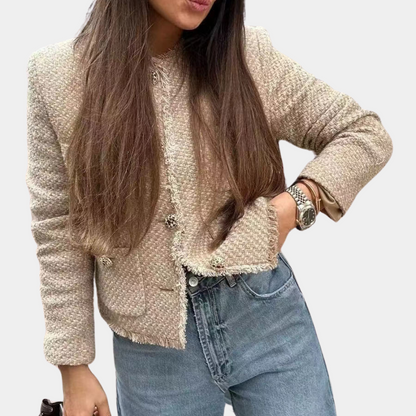 Herbstjacke Damen Warm Modern - IdealeKleiden
