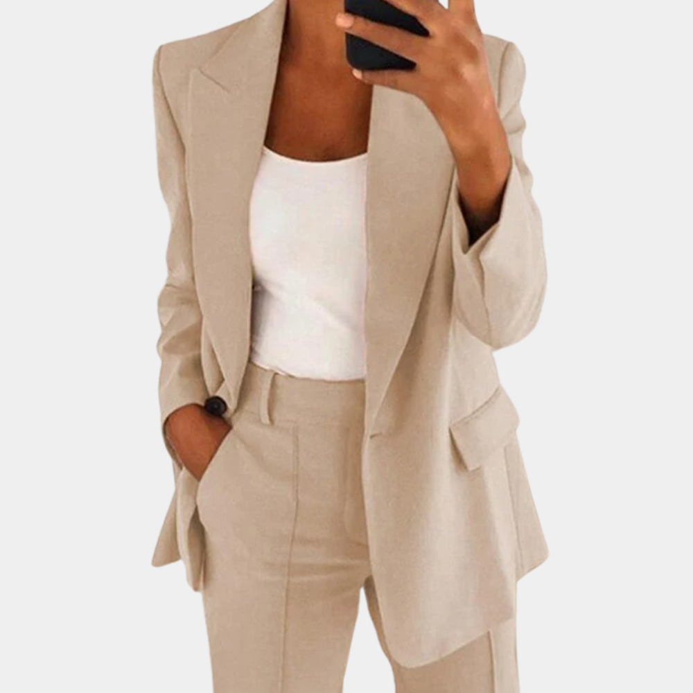 Damen 2-teiliges Outfit Set Eleganz