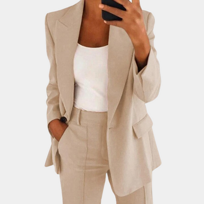 Damen 2-teiliges Outfit Set Eleganz