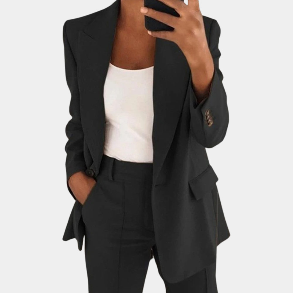 Damen 2-teiliges Outfit Set Eleganz