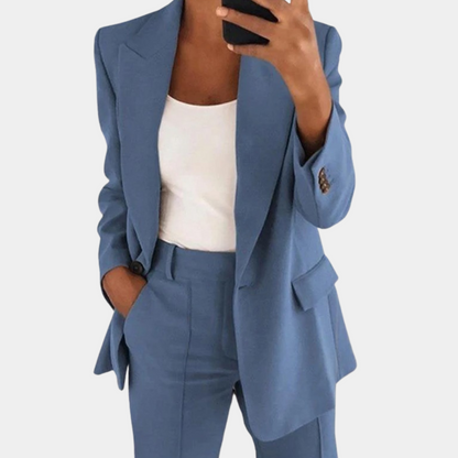 Damen 2-teiliges Outfit Set Eleganz