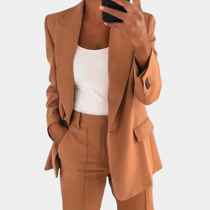 Damen 2-teiliges Outfit Set Eleganz
