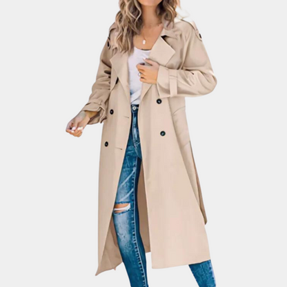 Modischer Damen-Trenchcoat Herbst Chic