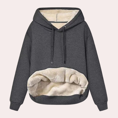 Weicher Winterhoodie Frauen Bequem