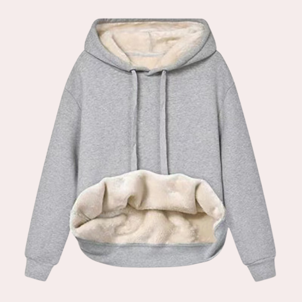 Weicher Winterhoodie Frauen Bequem
