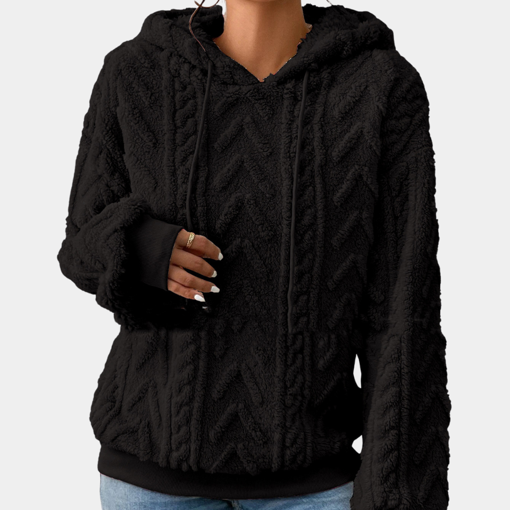 Damenschleife Hoodie Winterwarm
