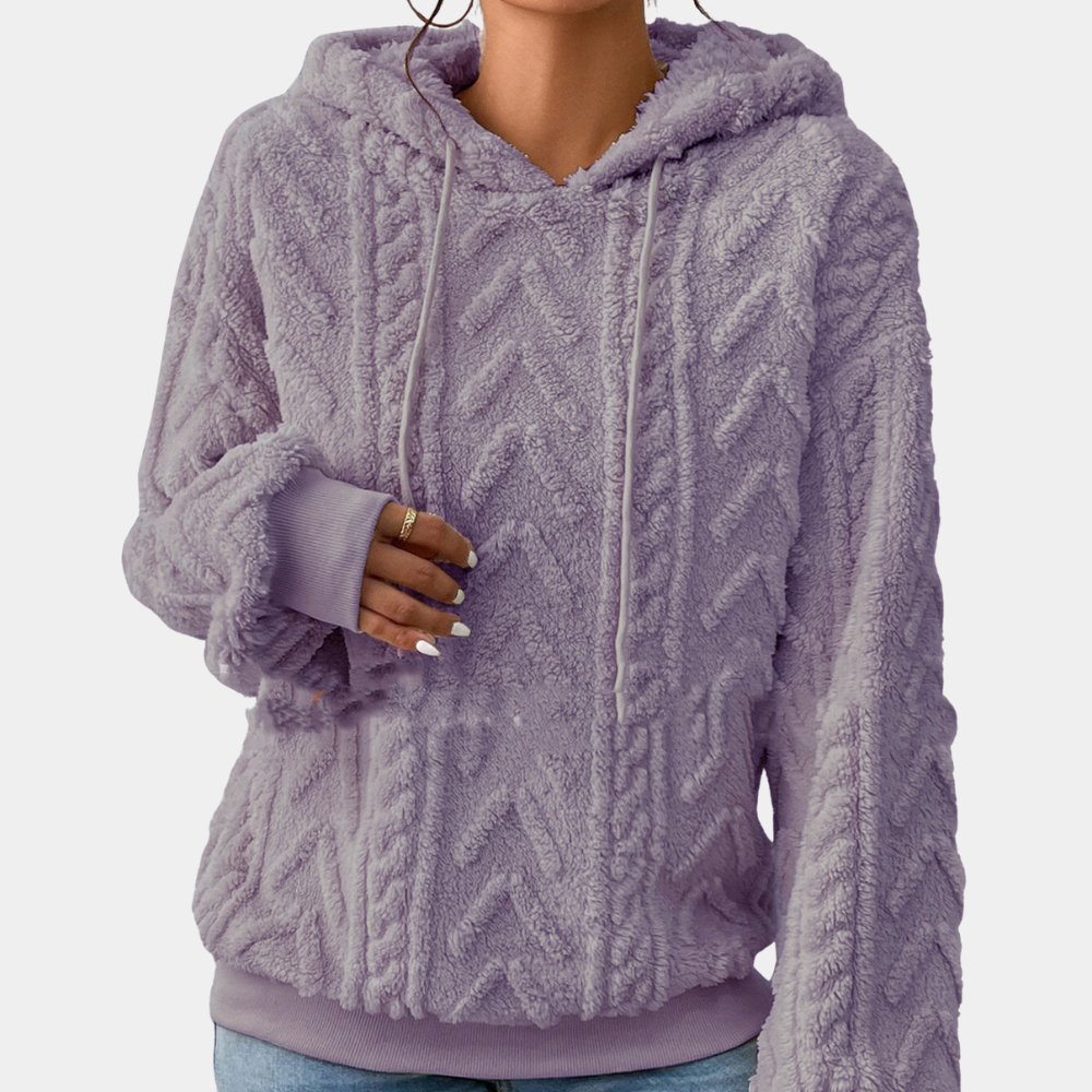 Damenschleife Hoodie Winterwarm