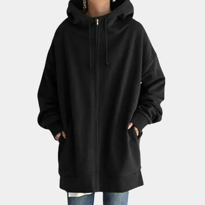 Herbst Hoodie Frauen Reißverschluss Sweatshirt