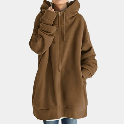 Herbst Hoodie Frauen Reißverschluss Sweatshirt