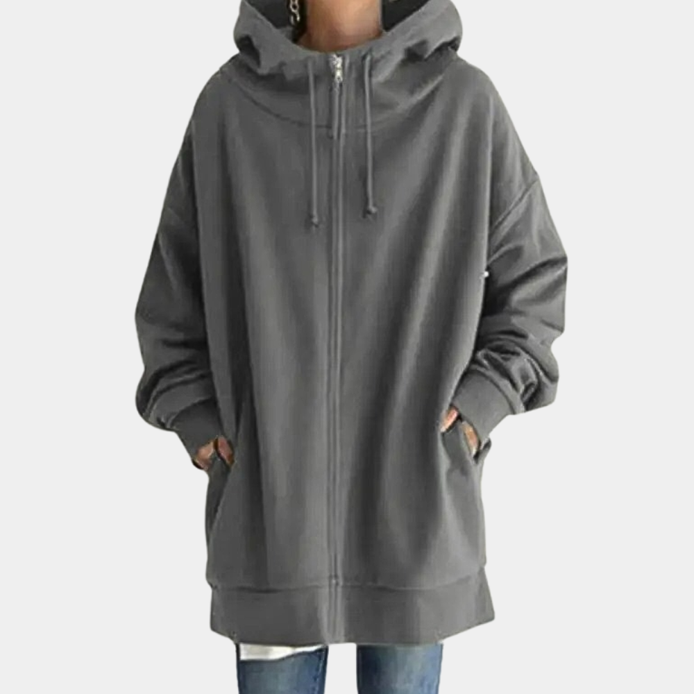 Herbst Hoodie Frauen Reißverschluss Sweatshirt