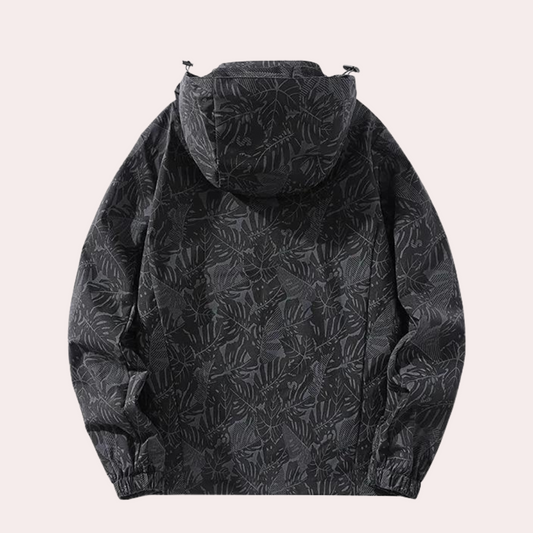 Modische Damenjacke - Abnehmbare Kapuze Windbreaker - IdealeKleiden